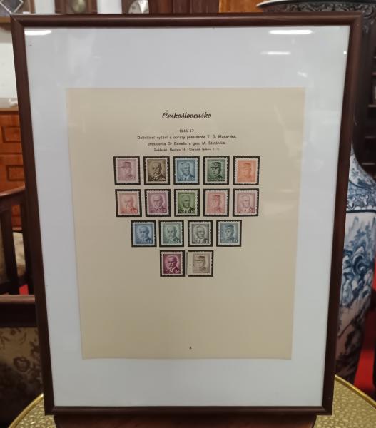 Stodola.cz - Obraz s poštovními známkami